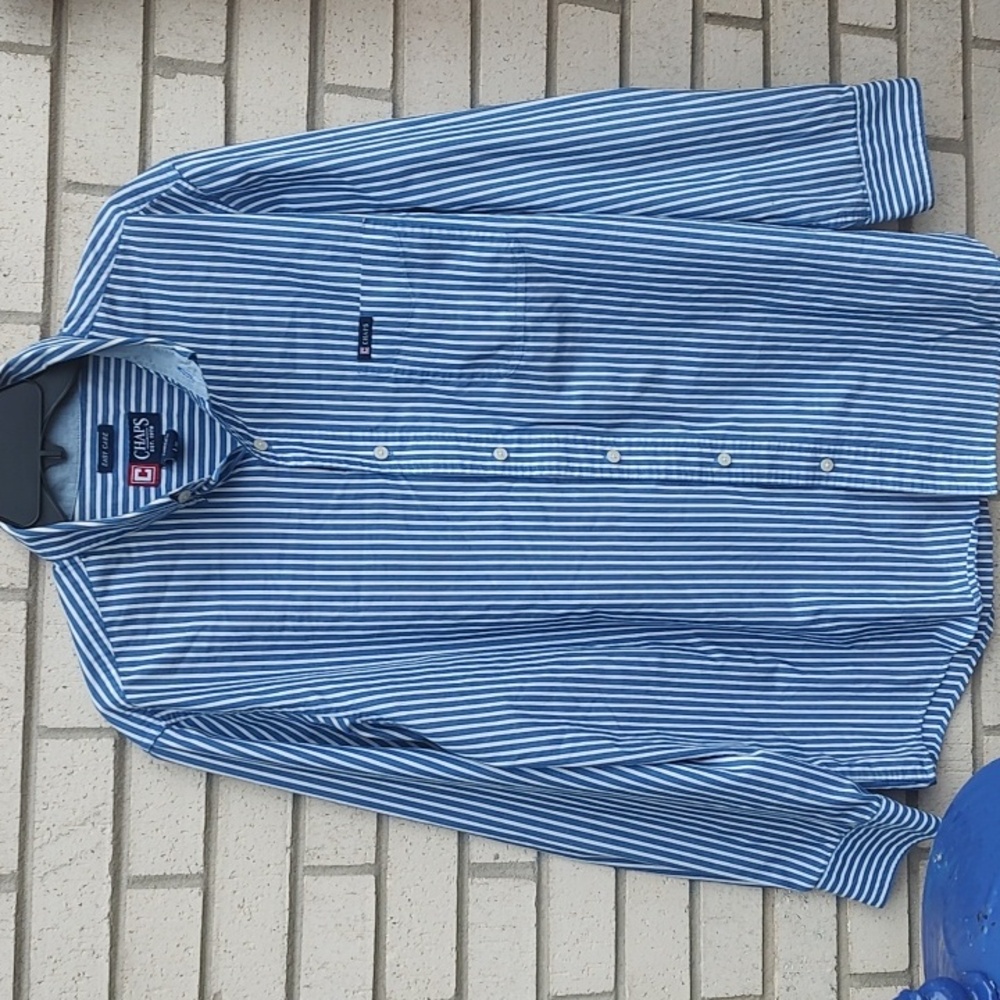 Men's Blue/White shirt - Picture 4 of 8